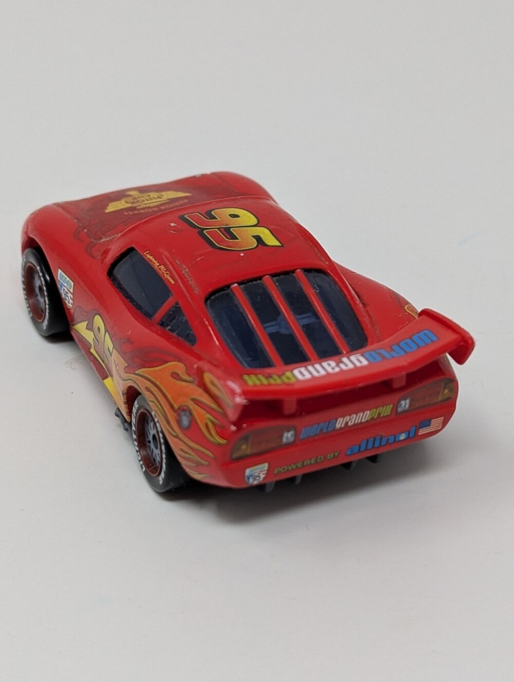 Disney Pixar Cars Movie Metal Lightening McQueen - Picture 3 of 5